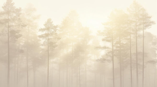 variant:A0022 | Paysage Oriental Gris Perle — papier peint sur mesure Novomur