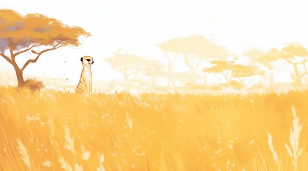 variant:A0072 | Coups de Pinceau Peche — papier peint sur mesure Novomur