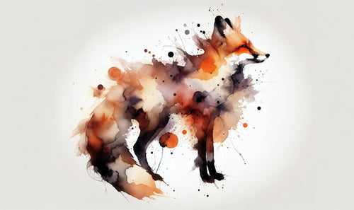 variant:A0073 | Animaux Foret — papier peint sur mesure Novomur