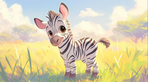 variant:A0198 | Animaux Mignons Enfant — papier peint sur mesure Novomur