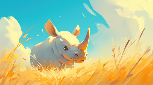 variant:A0199 | Animaux Mignons Enfant — papier peint sur mesure Novomur