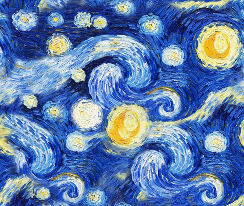 variant:E0732 | Ciel et Galaxie Gris — papier peint sur mesure Novomur