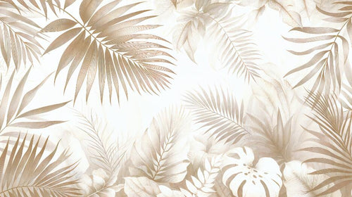 variant:F0167 | Damasse Classique Sable — papier peint sur mesure Novomur