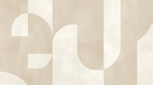 variant:F0680 | Geometrique Sable — papier peint sur mesure Novomur