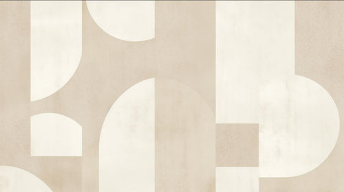 variant:F0682 | Geometrique Beige — papier peint sur mesure Novomur