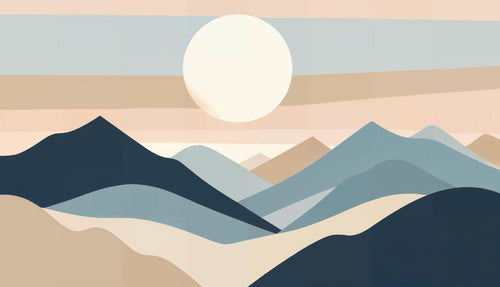 variant:F0787 | Art Abstrait Sable — papier peint sur mesure Novomur