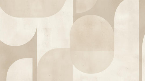 variant:F0870 | Geometrique Beige — papier peint sur mesure Novomur