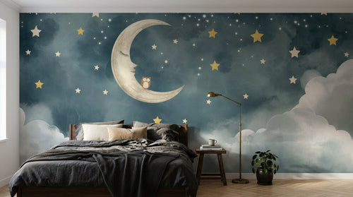 Papier peint Ciel et Galaxie - Sur mesure - Design A0126