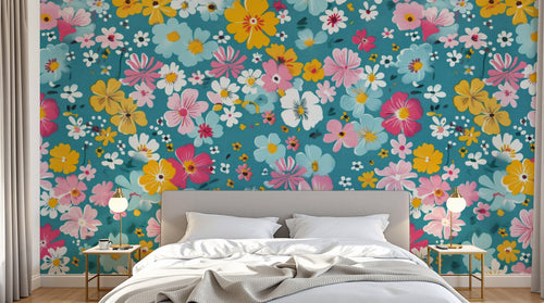 variant:A0567 | chambre_05_headboard已做 — Prairie Liberty Sable — papier peint Novomur
