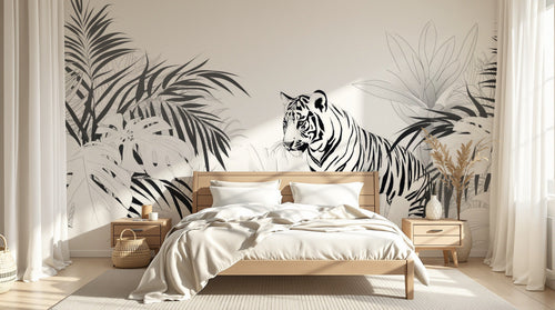 Papier peint Safari Enfant - Sur mesure - Design A0111