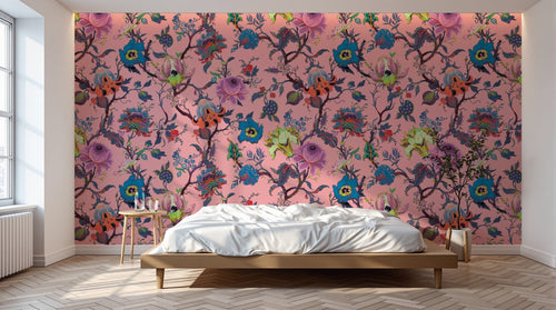 Papier peint Liberty Floral - Sur mesure - Design D0701