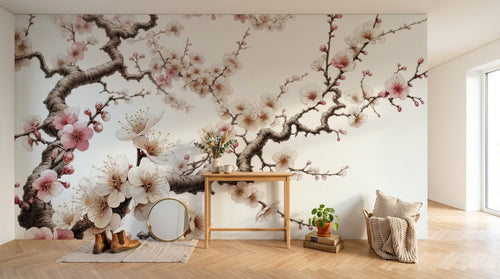 Papier peint Cerisier - Sur mesure - Design A0488