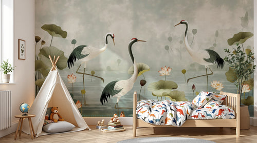 variant:A0291 | enfant_05_adventure — Safari Savane Beige — papier peint Novomur