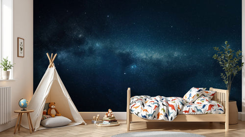 variant:A0361 | enfant_05_adventure已做 — Nuit Etoilee Noir — papier peint Novomur