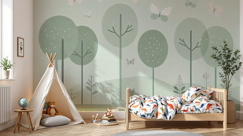 variant:F0453 | enfant_05_adventure — Safari Savane Beige — papier peint Novomur