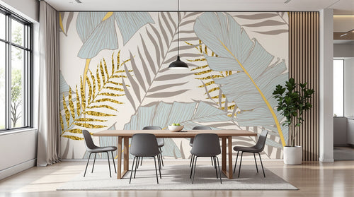 variant:E0601 | salle_02_modern — Brise des Tropiques Sable — papier peint Novomur