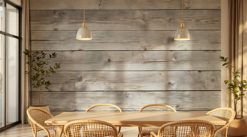 variant:D0888 | salle_03_warm_pendant — Bois Flotté Ivoire — papier peint Novomur