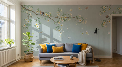 variant:E0277 | salon_01_scandi — Hanami Sable — papier peint Novomur