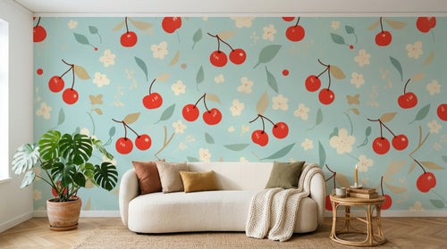 Papier peint Fruits Agrumes - Sur mesure - Design A0660