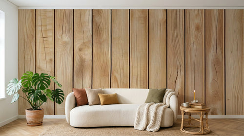 variant:D0889 | salon_03_boho已做 — Bois Flotté Ivoire — papier peint Novomur