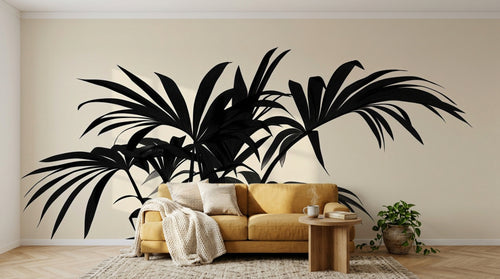 variant:A0454 | salon_04_hygge_mustard已做 — Oasis Tropicale Sable — papier peint Novomur