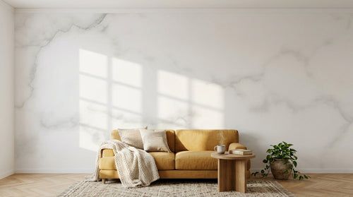 variant:D0986 | salon_04_hygge_mustard已做 — Aquarelle Douce Ivoire — papier peint Novomur