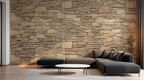 variant:F0102 | salon_07_modern_evening已做 — Brique Apparente — papier peint Novomur