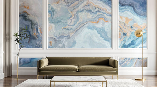 variant:SK0925 | salon_08_luxe_olive — Pierre Minerale Sable — papier peint Novomur