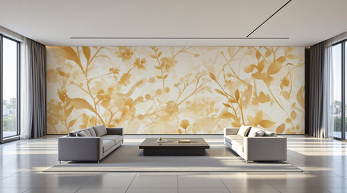 variant:A0224 | salon_09_panoramic_wide已做 — Bouquet Nocturne Anthracite — papier peint Novomur