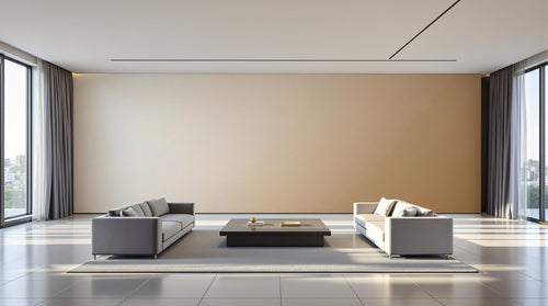 variant:A0416 | salon_09_panoramic_wide — Sakura en Fleurs Creme — papier peint Novomur