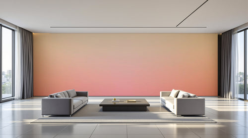 variant:A0417 | salon_09_panoramic_wide已做 — Floraison Printaniere Ivoire — papier peint Novomur