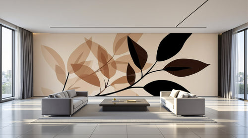 variant:A0786 | salon_09_panoramic_wide — Champ de Fleurs Ivoire — papier peint Novomur