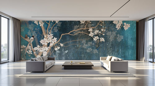 variant:SK0283 | salon_09_panoramic_wide — Hanami Sable — papier peint Novomur