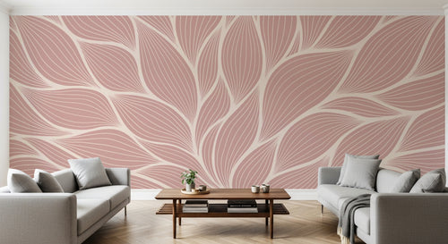 variant:A0087 | salon_10_panoramic_sym — Arabesques Classiques Gris — papier peint Novomur