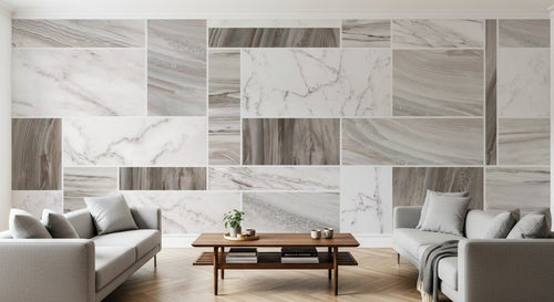 variant:SK0647 | salon_10_panoramic_sym — Marbre Onirique Lavande — papier peint Novomur