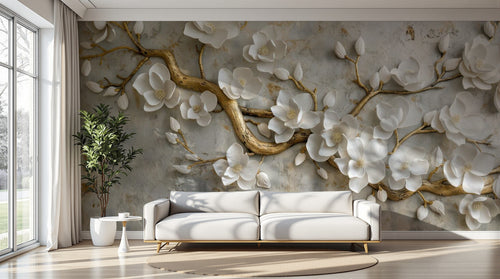 variant:A0103 | salon_11_perspective已做 — Marbre Nero Marquina — papier peint Novomur