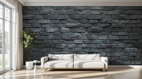 variant:A0426 | salon_11_perspective — Brique Apparente — papier peint Novomur