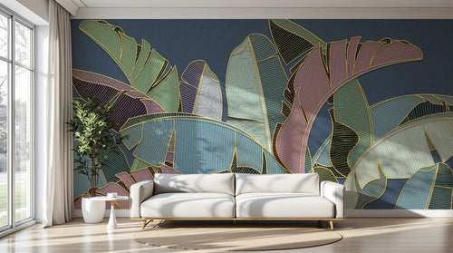 variant:A0471 | salon_11_perspective — Lavis Expressif Ivoire — papier peint Novomur