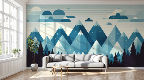 variant:A0592 | salon_12_dramatic_shadows — Mouvement Abstrait Gris Perle — papier peint Novomur