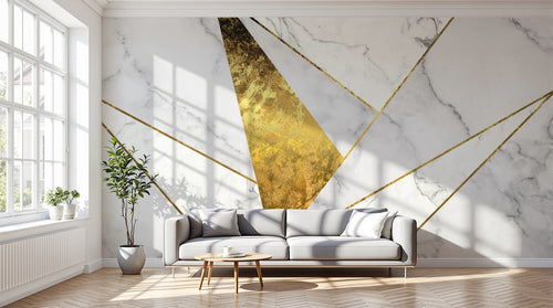 variant:C0330 | salon_12_dramatic_shadows已做 — Marbre Nero Marquina — papier peint Novomur