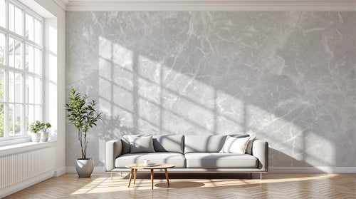 variant:C0559 | salon_12_dramatic_shadows — Marbre de Carrare Blanc — papier peint Novomur