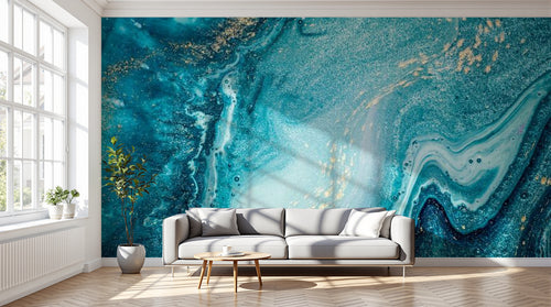 variant:D0525 | salon_12_dramatic_shadows — Pierre Minerale Sable — papier peint Novomur