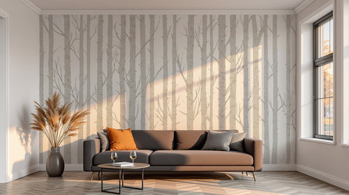 variant:A0083 | salon_13_sunset — Bois Flotté Ivoire — papier peint Novomur