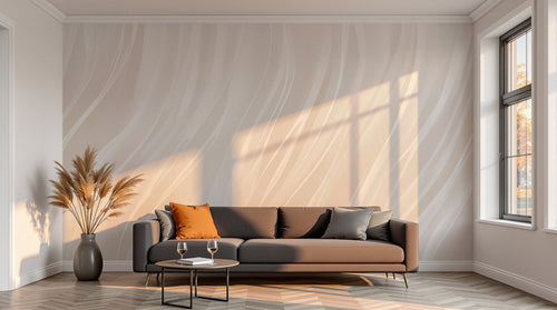 variant:A0800 | salon_13_sunset — Brume d'Aquarelle Ivoire — papier peint Novomur