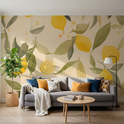 variant:A0180 | salon_14_square已做 — Motifs Seventies Beige — papier peint Novomur