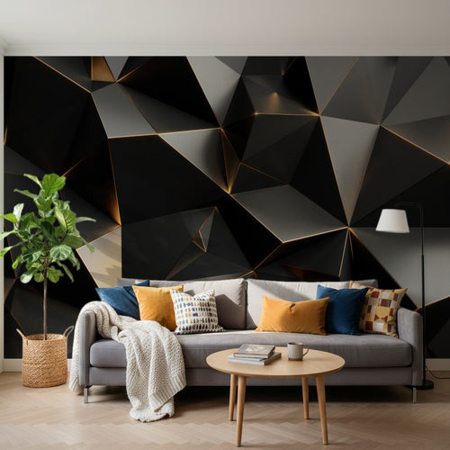 variant:A0288 | salon_14_square已做 — Eclats de Pierre Taupe — papier peint Novomur