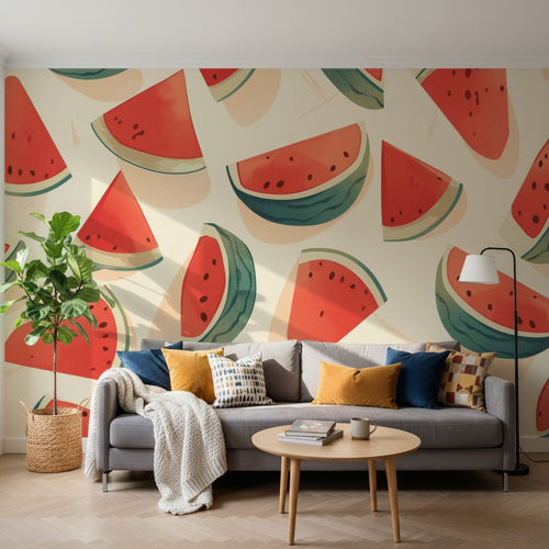 variant:A0459 | salon_14_square — Motifs Seventies Beige — papier peint Novomur