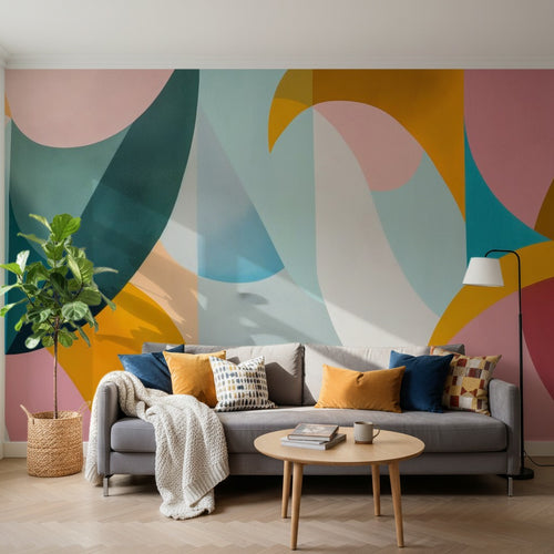 variant:A0715 | salon_14_square — Granito Moderne Sable — papier peint Novomur