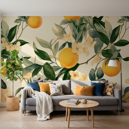 variant:A0746 | salon_14_square已做 — Motifs Seventies Beige — papier peint Novomur