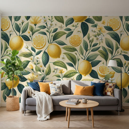 variant:F0522 | salon_14_square已做 — Motifs Seventies Beige — papier peint Novomur